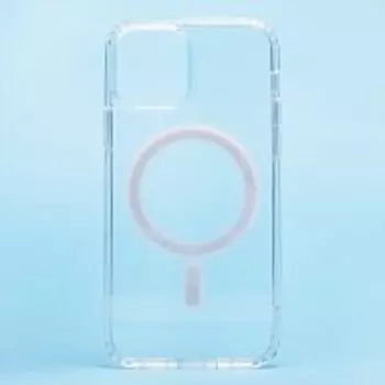 Чехол-накладка для смартфона Apple iPhone 12, силикон, прозрачный (207497)