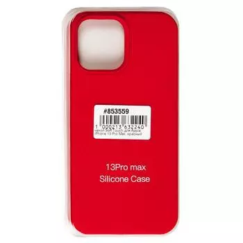 Чехол-накладка для смартфона Apple iPhone 13 Pro Max, красный (853559)