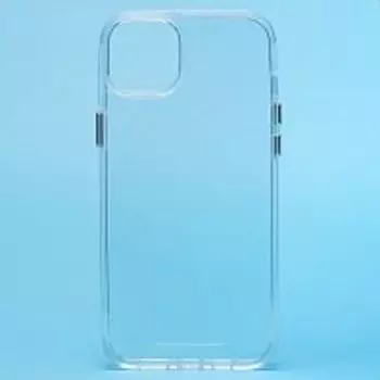 Чехол-накладка для смартфона Apple iPhone 14 Plus, силикон, прозрачный (212621)