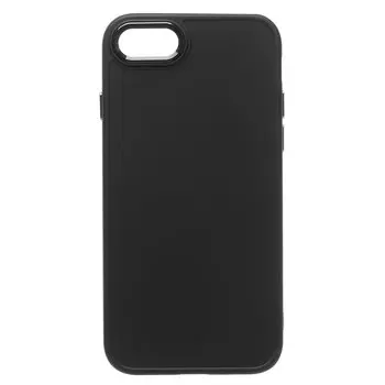 Чехол-накладка для смартфона Apple iPhone 7/8/SE2020, силикон, черный (210165)