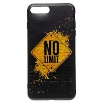 Чехол-накладка для смартфона Apple iPhone 7 Plus/8 Plus, силикон, черный (208223)