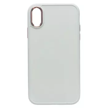 Чехол-накладка для смартфона Apple iPhone XR, силикон, белый (210201)