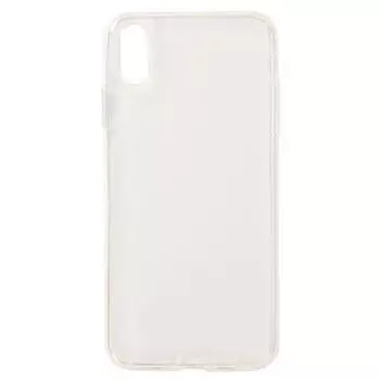 Чехол-накладка для смартфона Apple iPhone XS Max, силикон, прозрачный (800826)