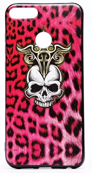 Чехол-накладка для смартфона Huawei Honor 9 Lite, силикон, принт