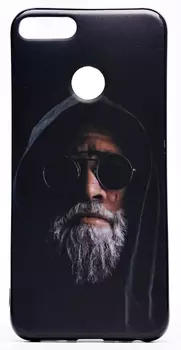 Чехол-накладка для смартфона Huawei Honor 9 Lite, силикон, принт