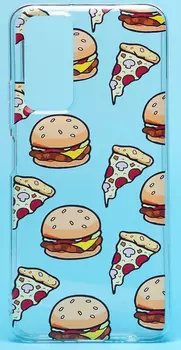 Чехол-накладка для смартфона Huawei P Smart 2021/Y7a, силикон, принт