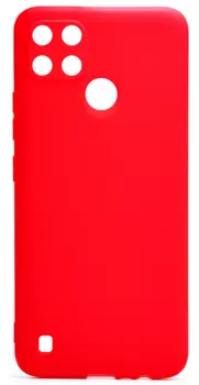Чехол-накладка для смартфона Oppo Realme C21Y, TPU, красный (SC303)