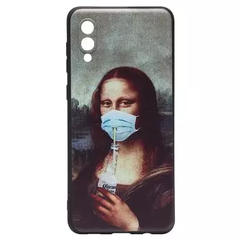 Чехол-накладка для смартфона Samsung Galaxy A02, серый (203986)