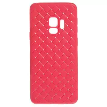 Чехол-накладка для смартфона Samsung Galaxy S9, красный (655996)