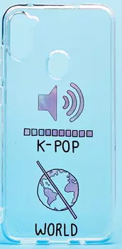 Чехол-накладка для смартфона Samsung SM-A115 Galaxy A11/SM-M115 Galaxy M11, силикон, принт