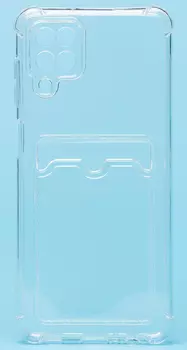 Чехол-накладка для смартфона Samsung SM-A125 Galaxy A12, TPU, прозрачный (SC278)