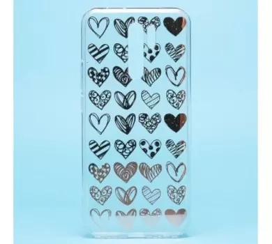 Чехол-накладка для смартфона Xiaomi Redmi 9, прозрачный (204620)