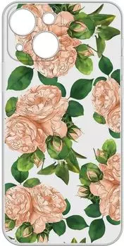 Чехол-накладка Gresso Air для смартфона Apple iPhone 13, термопластичный полиуретан (TPU), прозрачный/принт (GR17AAAE9098)