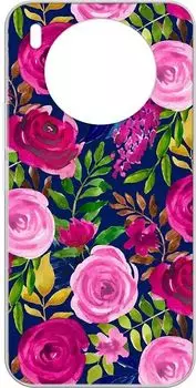 Чехол-накладка Gresso Air для смартфона HONOR 50 Lite, термопластичный полиуретан (TPU), прозрачный/принт (GR17AAAE9352)