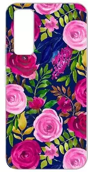 Чехол-накладка Gresso Air для смартфона Vivo Y53s 4G, термопластичный полиуретан (TPU), прозрачный/принт (GR17AAAE9807)