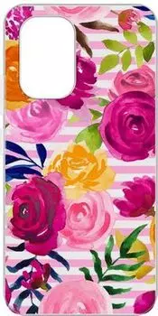 Чехол-накладка Gresso Air для смартфона Xiaomi Poco F3, термопластичный полиуретан (TPU), прозрачный/принт (GR17AAAE9710)