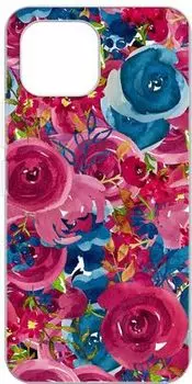 Чехол-накладка Gresso Air для смартфона Xiaomi Mi 11 Lite, термопластичный полиуретан (TPU), прозрачный/принт (GR17AAAE9765)