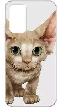 Чехол-накладка Gresso Air для смартфона Xiaomi Poco M4 Pro 5G, TPU, прозрачный/принт (GR17AAAE9557)