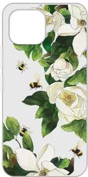 Чехол-накладка Gresso Air для смартфона Xiaomi Mi 11 Lite, термопластичный полиуретан (TPU), прозрачный/принт (GR17AAAE9764)