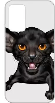 Чехол-накладка Gresso Air для смартфона Xiaomi Poco M4 Pro 5G, TPU, прозрачный/принт (GR17AAAE9556)