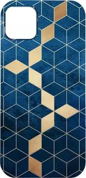 Чехол-накладка Gresso Meridian для смартфона Apple iPhone 13, термопластичный полиуретан (TPU), синий (GR17AAAE8890)