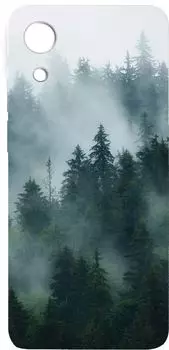 Чехол-накладка Gresso Meridian для смартфона Samsung Galaxy A03 Core, термопластичный полиуретан (TPU), зеленый лес (GR17AAAE8935)