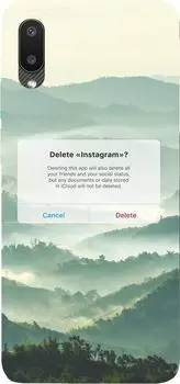 Чехол-накладка Gresso Meridian для смартфона Samsung Galaxy A02, термопластичный полиуретан (TPU), зеленый лес (GR17AAAE8924)