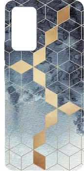 Чехол-накладка Gresso Meridian для смартфона Xiaomi Poco M4 Pro 5G, термопластичный полиуретан (TPU), синий (GR17AAAE8989)