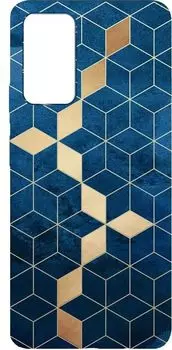 Чехол-накладка Gresso Meridian для смартфона Xiaomi Poco M4 Pro 5G, термопластичный полиуретан (TPU), синий (GR17AAAE8990)