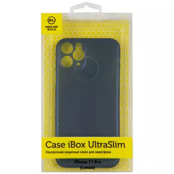 Чехол-накладка iBox UltraSlim для смартфона Apple iPhone 11 Pro, синий (УТ000029052)