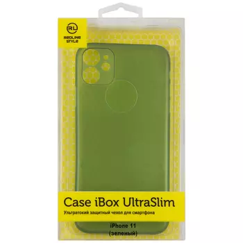Чехол-накладка iBox UltraSlim для смартфона Apple iPhone 11, зеленый (УТ000029045)