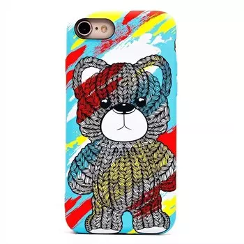 Чехол-накладка Luxo Creative для смартфона Apple iPhone 7/8/SE 2022, силикон, разноцветный 114 (229589)