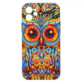 Чехол-накладка Luxo Creative для смартфона Apple iPhone 12, силикон, разноцветный 117 (229584)
