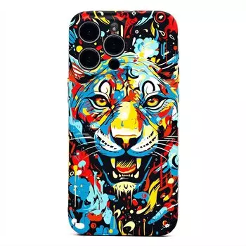 Чехол-накладка Luxo Creative для смартфона Apple iPhone 15 Pro Max, силикон, разноцветный 113 (229532)