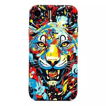 Чехол-накладка Luxo Creative для смартфона Apple iPhone XR, силикон, разноцветный 113 (229596)