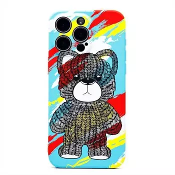 Чехол-накладка Luxo Creative для смартфона Apple iPhone 15 Pro Max, силикон, разноцветный 114 (229533)