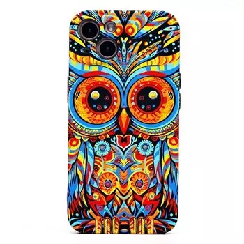 Чехол-накладка Luxo Creative для смартфона Apple iPhone 13, силикон, разноцветный 117 (229544)