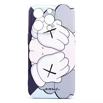 Чехол-накладка Luxo Creative для смартфона Apple iPhone 14 Pro, силикон, серый 106 (212644)