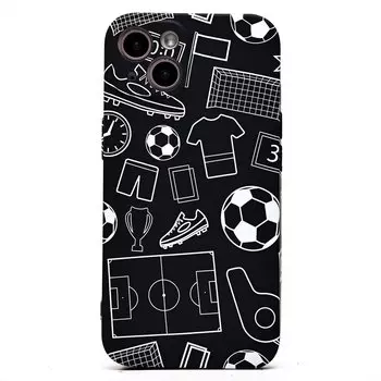 Чехол-накладка Luxo Creative для смартфона Apple iPhone 13, силикон, принт 140 (237935)