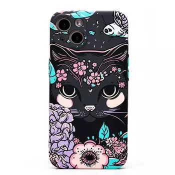 Чехол-накладка Luxo Creative для смартфона Apple iPhone 13, силикон, принт 143 (237938)