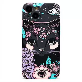 Чехол-накладка Luxo Creative для смартфона Apple iPhone 14, силикон, принт 143 (237924)