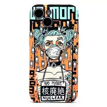 Чехол-накладка Luxo Creative для смартфона Apple iPhone 15, силикон, принт 142 (237881)