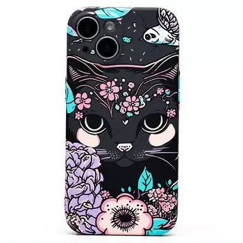 Чехол-накладка Luxo Creative для смартфона Apple iPhone 15, силикон, принт 143 (237882)