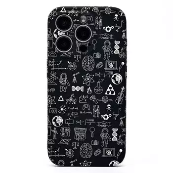 Чехол-накладка Luxo Creative для смартфона Apple iPhone 15 Pro, силикон, принт 141 (237894)