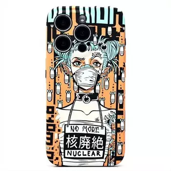 Чехол-накладка Luxo Creative для смартфона Apple iPhone 15 Pro, силикон, принт 142 (237895)