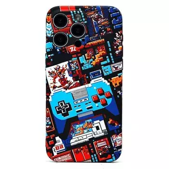 Чехол-накладка Luxo Creative для смартфона Apple iPhone 15 Pro Max, силикон, принт 139 (237906)