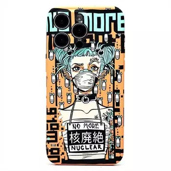 Чехол-накладка Luxo Creative для смартфона Apple iPhone 15 Pro Max, силикон, принт 142 (237909)