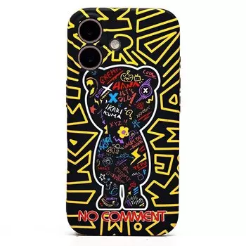 Чехол-накладка Luxo Creative для смартфона Apple iPhone 16, силикон, принт 137 (237834)