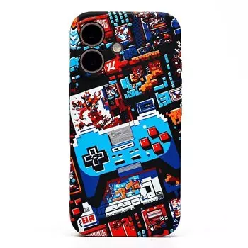 Чехол-накладка Luxo Creative для смартфона Apple iPhone 16, силикон, принт 139 (237836)