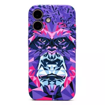 Чехол-накладка Luxo Creative для смартфона Apple iPhone 16, силикон, принт 144 (237841)